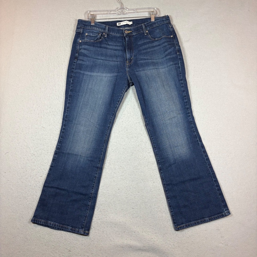 Levis 515 Boot Cut Jeans Womens Sz 16M Western Cowboy Denim 36x29